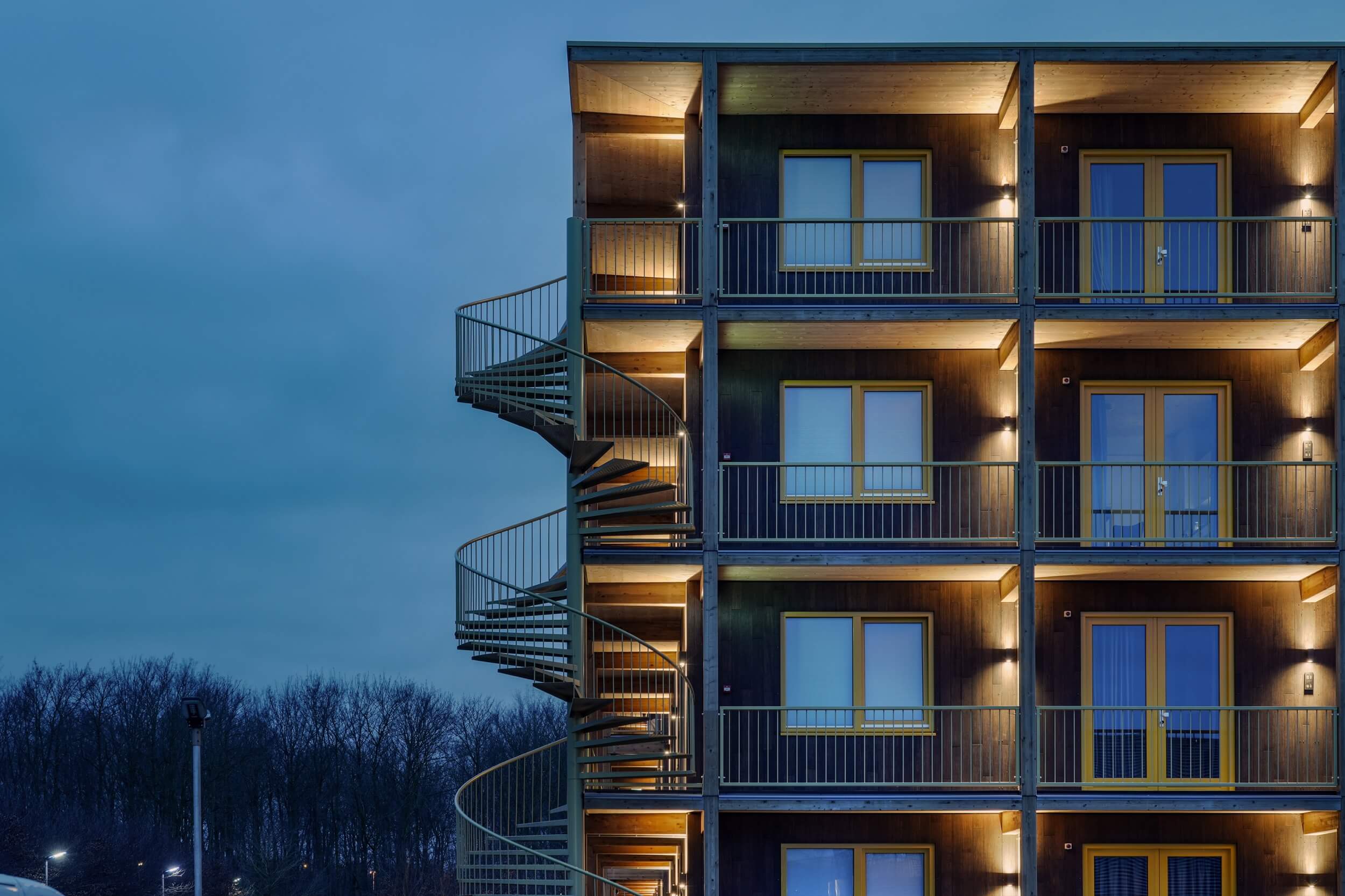 Houten Hotel Bedrijfsverlichting Robert Koelewijn Fotografie 2